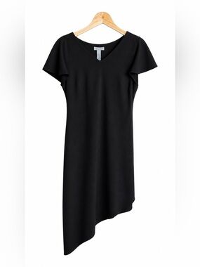 Madison Leigh Asymmetrical Black Dress – Women’s Size 12 – Elegant & Versatile